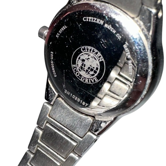 Citizen Eco-Drive EW1410-50E Paradigm Black Dial‎ Stainless Steel Date Watch main image 5